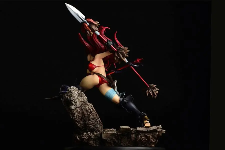 Fairy Tail 1/6 Erza Scarlet the Knight Ver. Another Color Black Armor szobor figura 31 cm termékfotó