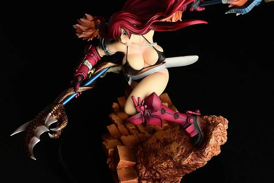 Fairy Tail 1/6 Erza Scarlet the Knight Ver. Another Color Crimson Armor szobor figura 31 cm termékfotó
