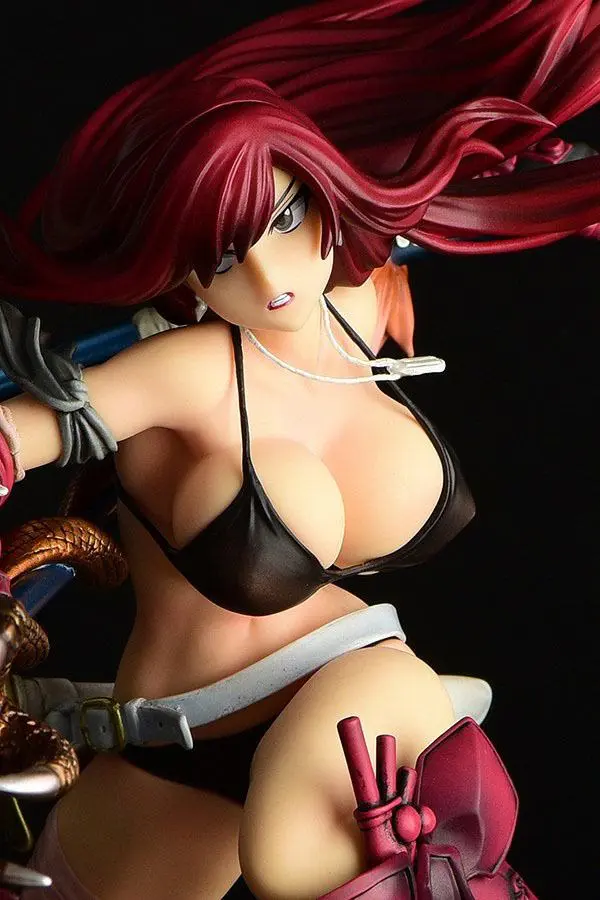 Fairy Tail 1/6 Erza Scarlet the Knight Ver. Another Color Crimson Armor szobor figura 31 cm termékfotó