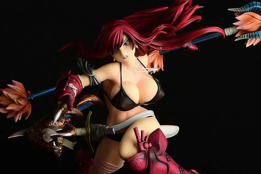 Fairy Tail 1/6 Erza Scarlet the Knight Ver. Another Color Crimson Armor szobor figura 31 cm termékfotó