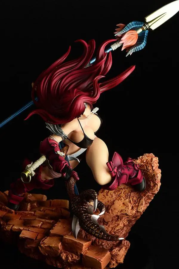 Fairy Tail 1/6 Erza Scarlet the Knight Ver. Another Color Crimson Armor szobor figura 31 cm termékfotó
