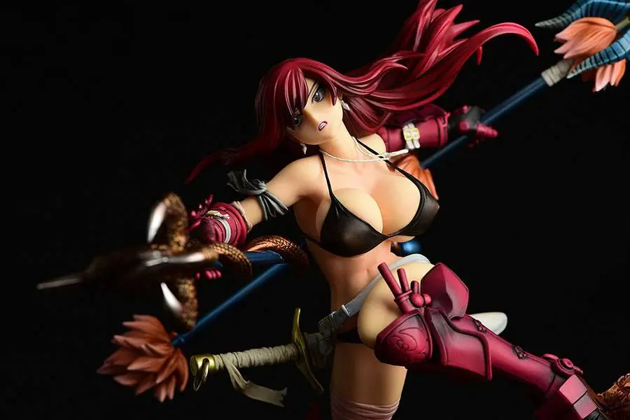 Fairy Tail 1/6 Erza Scarlet the Knight Ver. Another Color Crimson Armor szobor figura 31 cm termékfotó