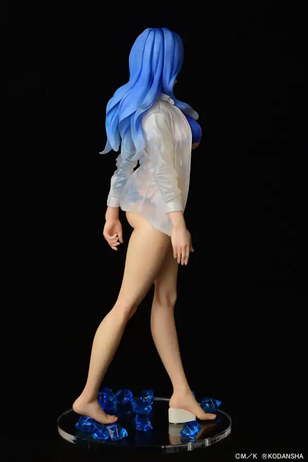 Fairy Tail 1/6 Jubia Lokser Gravure_Stylesee-through wet shirt szobor figura 25 cm termékfotó