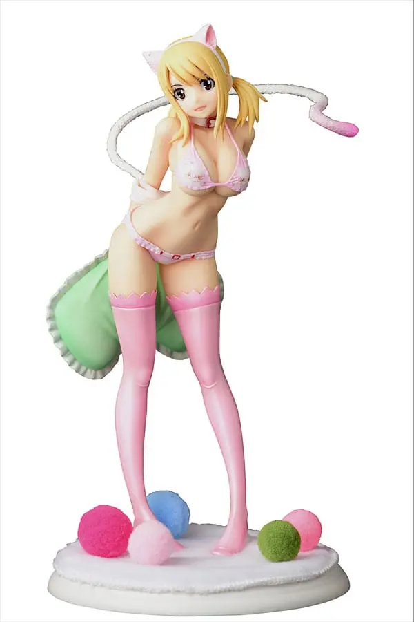 Fairy Tail 1/6 Lucy Heartfilia·Cherry blossom CAT Gravure_Style szobor figura 25 cm termékfotó