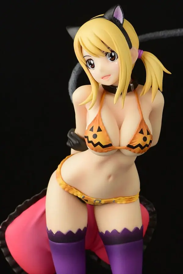 Fairy Tail Statue 1/6 Lucy Heartfilia - Halloween CAT Gravure_Style 25 cm termékfotó