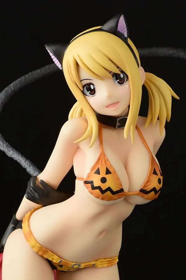 Fairy Tail Statue 1/6 Lucy Heartfilia - Halloween CAT Gravure_Style 25 cm termékfotó