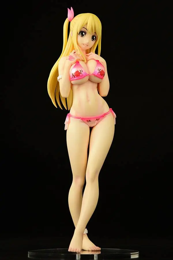 Fairy Tail 1/6 Lucy Heartfilia Swimsuit Pure in Heart MaxCute Ver. PVC szobor figura 27 cm termékfotó