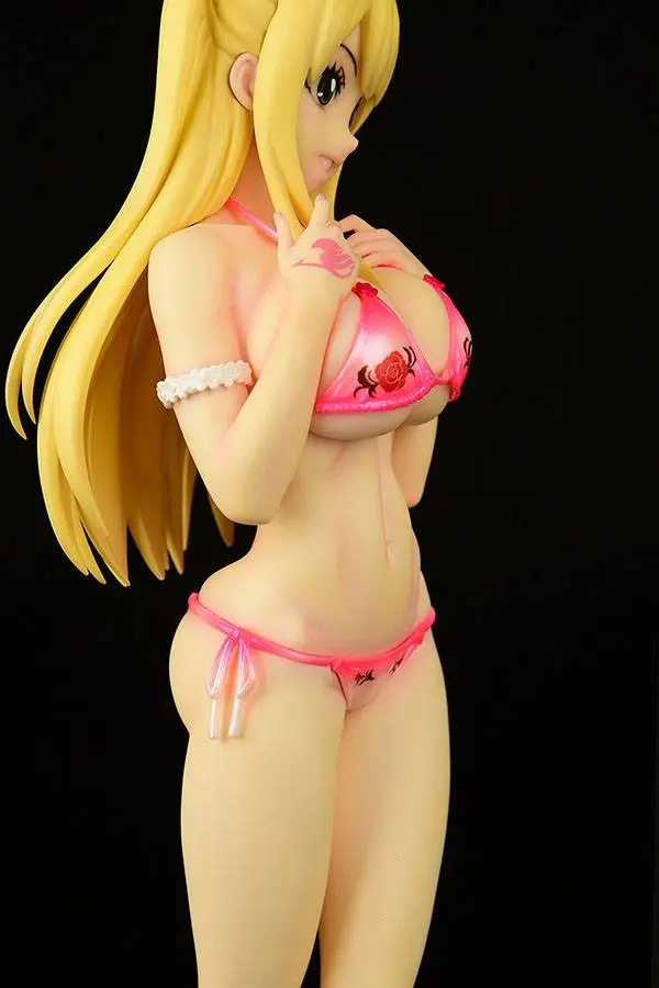 Fairy Tail 1/6 Lucy Heartfilia Swimsuit Pure in Heart MaxCute Ver. PVC szobor figura 27 cm termékfotó