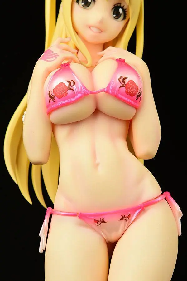 Fairy Tail 1/6 Lucy Heartfilia Swimsuit Pure in Heart MaxCute Ver. PVC szobor figura 27 cm termékfotó
