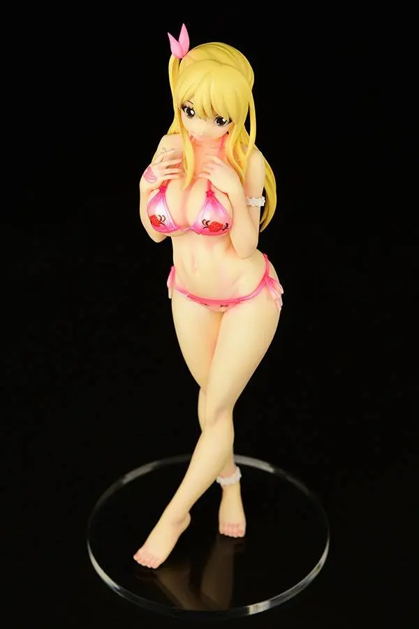 Fairy Tail 1/6 Lucy Heartfilia Swimsuit Pure in Heart MaxCute Ver. PVC szobor figura 27 cm termékfotó
