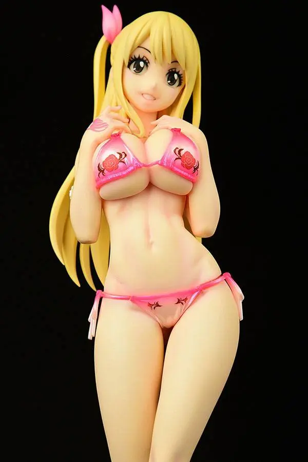 Fairy Tail 1/6 Lucy Heartfilia Swimsuit Pure in Heart MaxCute Ver. PVC szobor figura 27 cm termékfotó