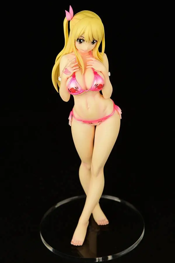 Fairy Tail 1/6 Lucy Heartfilia Swimsuit Pure in Heart MaxCute Ver. PVC szobor figura 27 cm termékfotó