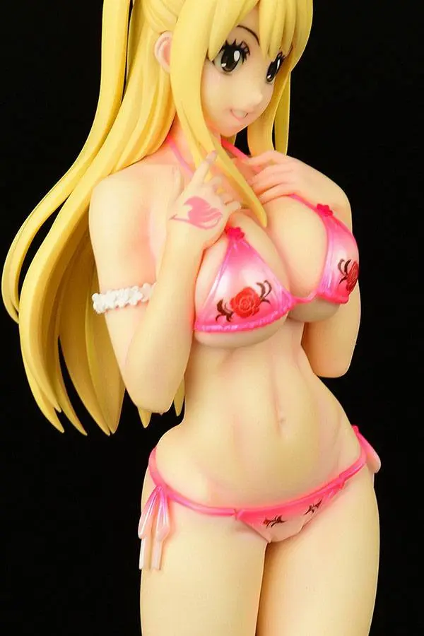 Fairy Tail 1/6 Lucy Heartfilia Swimsuit Pure in Heart MaxCute Ver. PVC szobor figura 27 cm termékfotó