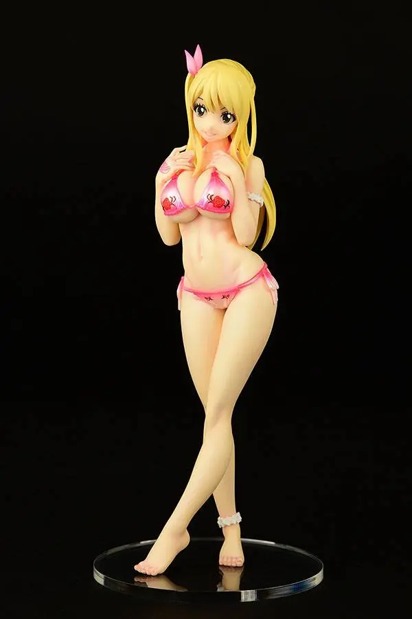 Fairy Tail 1/6 Lucy Heartfilia Swimsuit Pure in Heart MaxCute Ver. PVC szobor figura 27 cm termékfotó