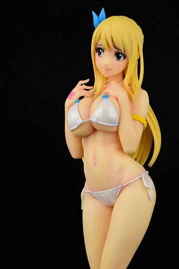 Fairy Tail 1/6 Lucy Heartfilia Swimsuit Pure in Heart PVC szobor figura 27 cm termékfotó