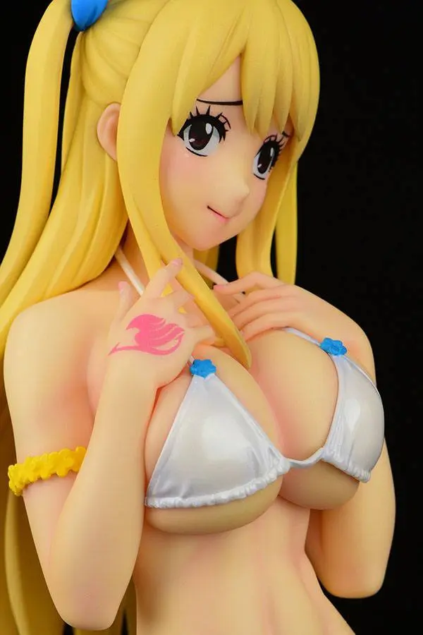 Fairy Tail 1/6 Lucy Heartfilia Swimsuit Pure in Heart PVC szobor figura 27 cm termékfotó