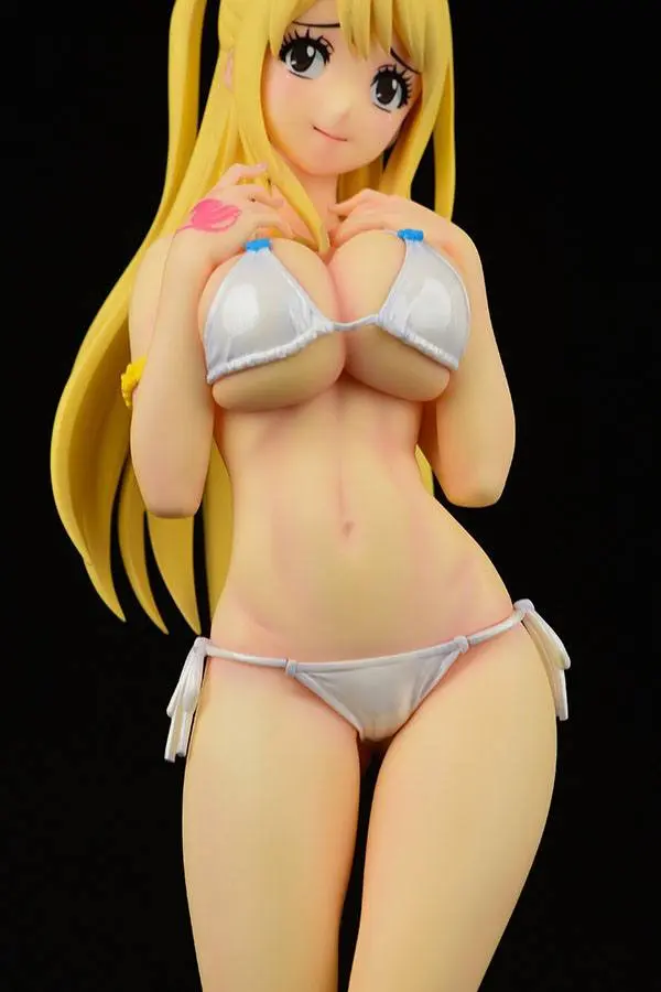 Fairy Tail 1/6 Lucy Heartfilia Swimsuit Pure in Heart PVC szobor figura 27 cm termékfotó
