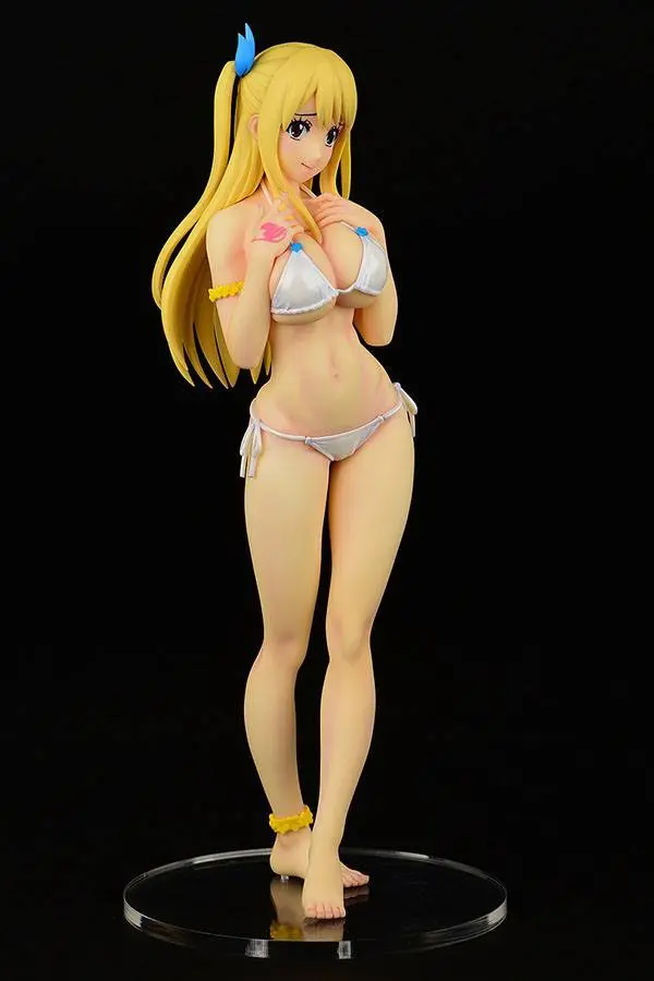 Fairy Tail 1/6 Lucy Heartfilia Swimsuit Pure in Heart PVC szobor figura 27 cm termékfotó
