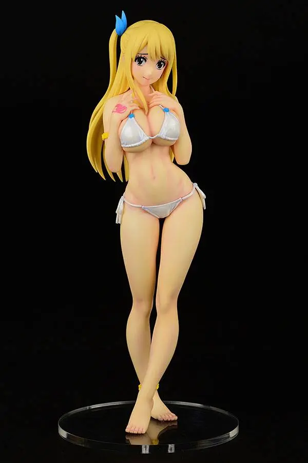 Fairy Tail 1/6 Lucy Heartfilia Swimsuit Pure in Heart PVC szobor figura 27 cm termékfotó