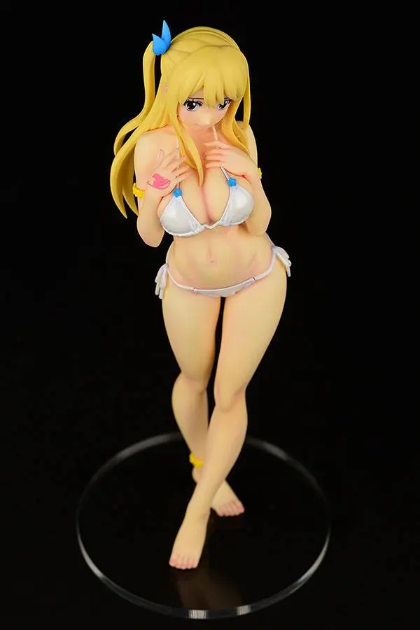 Fairy Tail 1/6 Lucy Heartfilia Swimsuit Pure in Heart PVC szobor figura 27 cm termékfotó