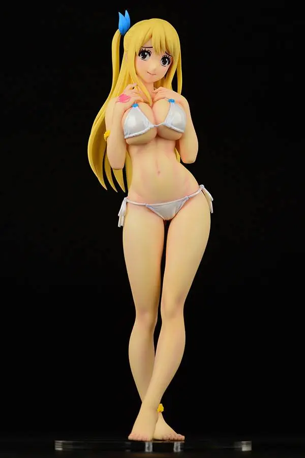 Fairy Tail 1/6 Lucy Heartfilia Swimsuit Pure in Heart PVC szobor figura 27 cm termékfotó