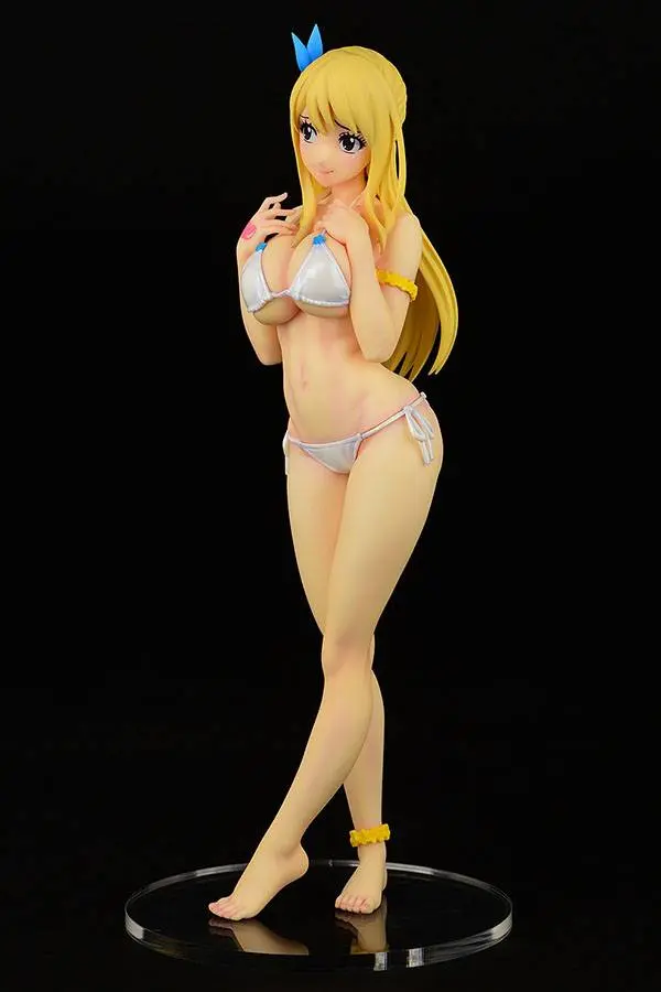 Fairy Tail 1/6 Lucy Heartfilia Swimsuit Pure in Heart PVC szobor figura 27 cm termékfotó