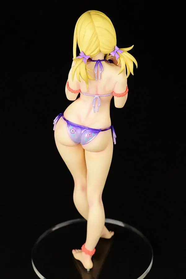 Fairy Tail 1/6 Lucy Heartfilia Swimsuit Pure in Heart Twin Tail Ver. PVC szobor figura 27 cm termékfotó