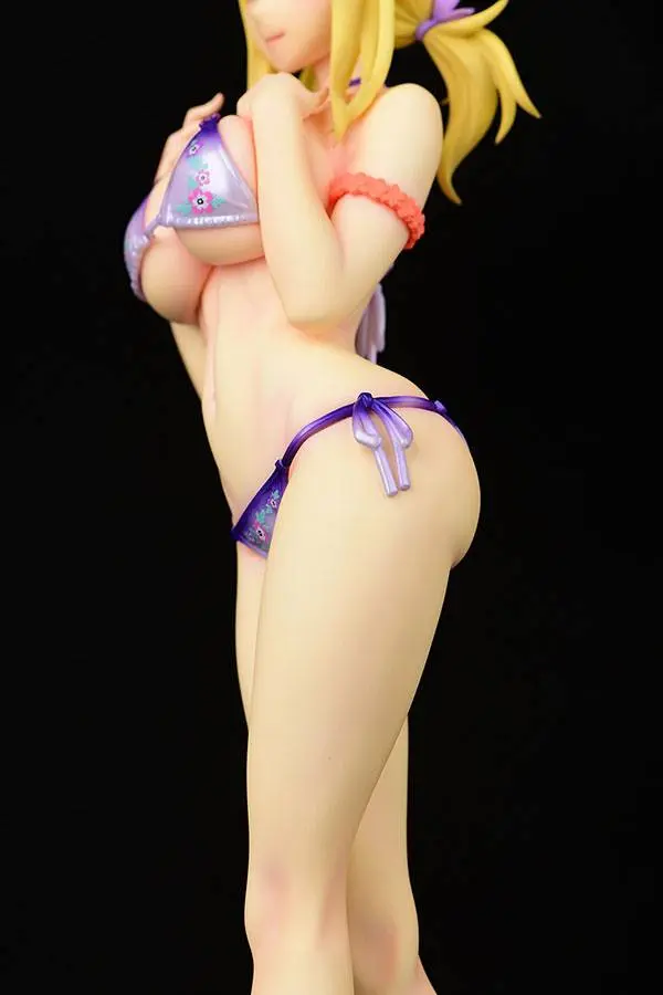 Fairy Tail 1/6 Lucy Heartfilia Swimsuit Pure in Heart Twin Tail Ver. PVC szobor figura 27 cm termékfotó