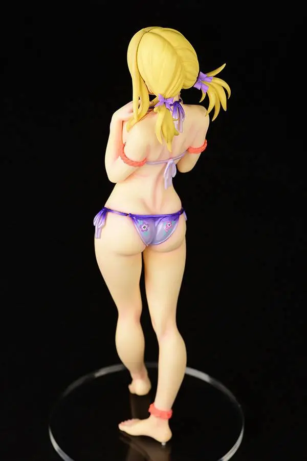 Fairy Tail 1/6 Lucy Heartfilia Swimsuit Pure in Heart Twin Tail Ver. PVC szobor figura 27 cm termékfotó