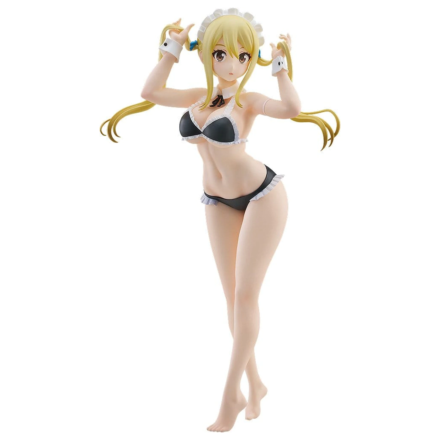 Fairy Tail 100 Years Quest Beach Queens Pop Up Parade Lucy Heartfilia: Virgo Form Swimsuit Ver. L Size PVC szobor figura 23 cm  termékfotó