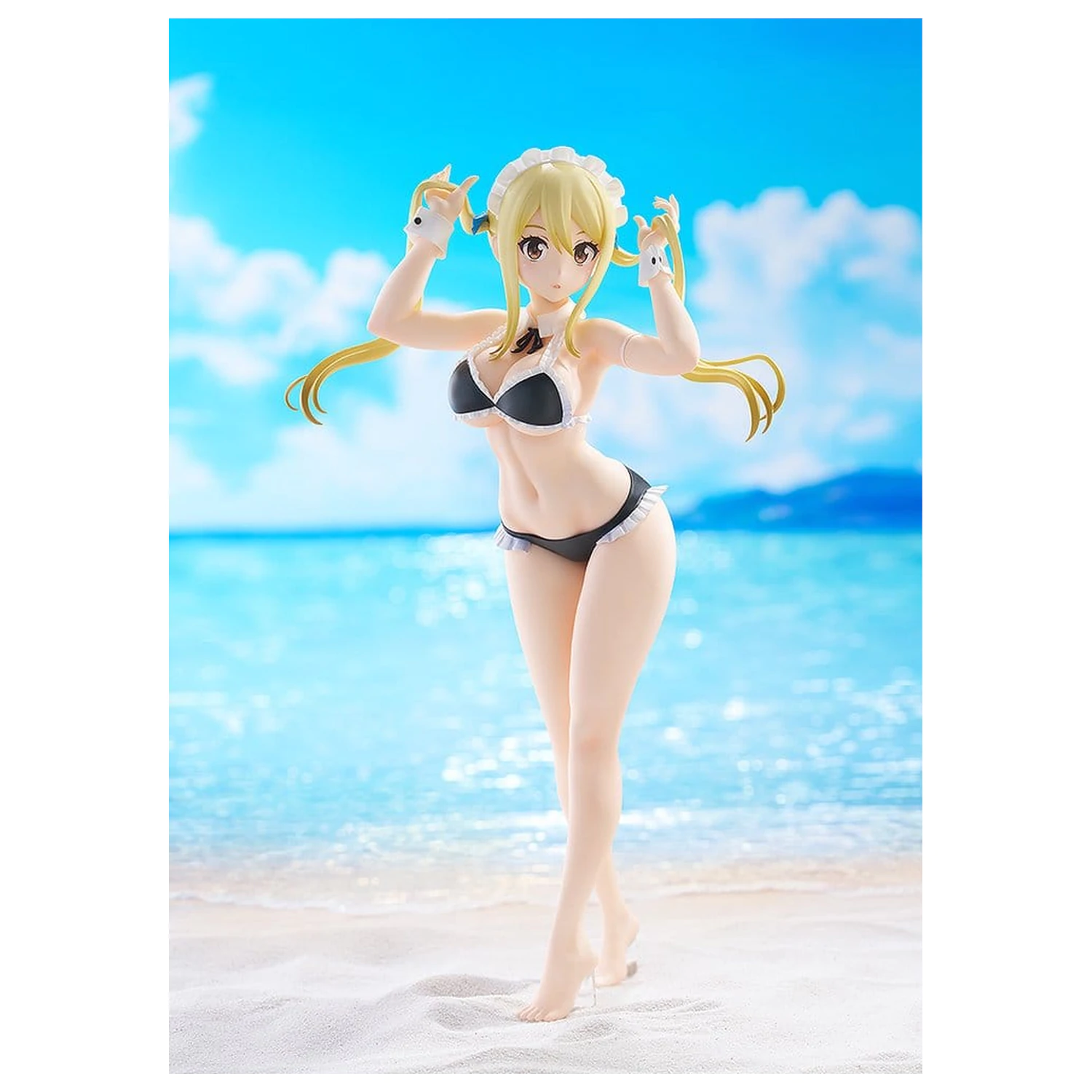 Fairy Tail 100 Years Quest Beach Queens Pop Up Parade Lucy Heartfilia: Virgo Form Swimsuit Ver. L Size PVC szobor figura 23 cm  termékfotó