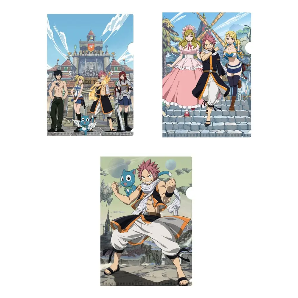 Fairy Tail Clearfile 3 db-os csomag 01 termékfotó