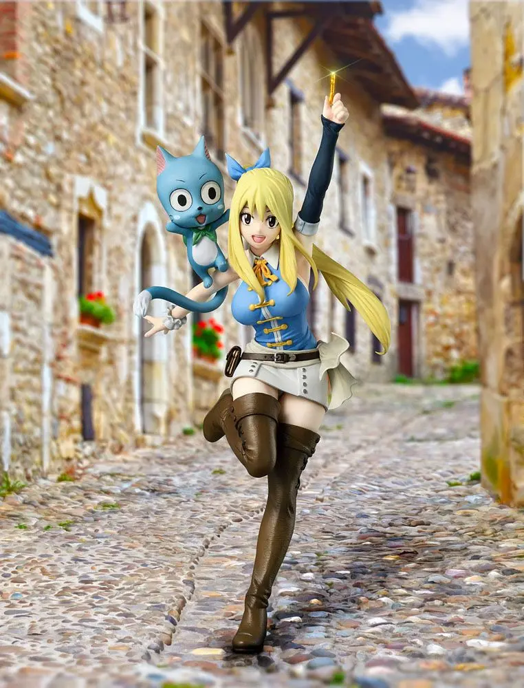 Fairy Tail Final Season 1/8 Lucy Heartfilia PVC szobor figura 23 cm termékfotó