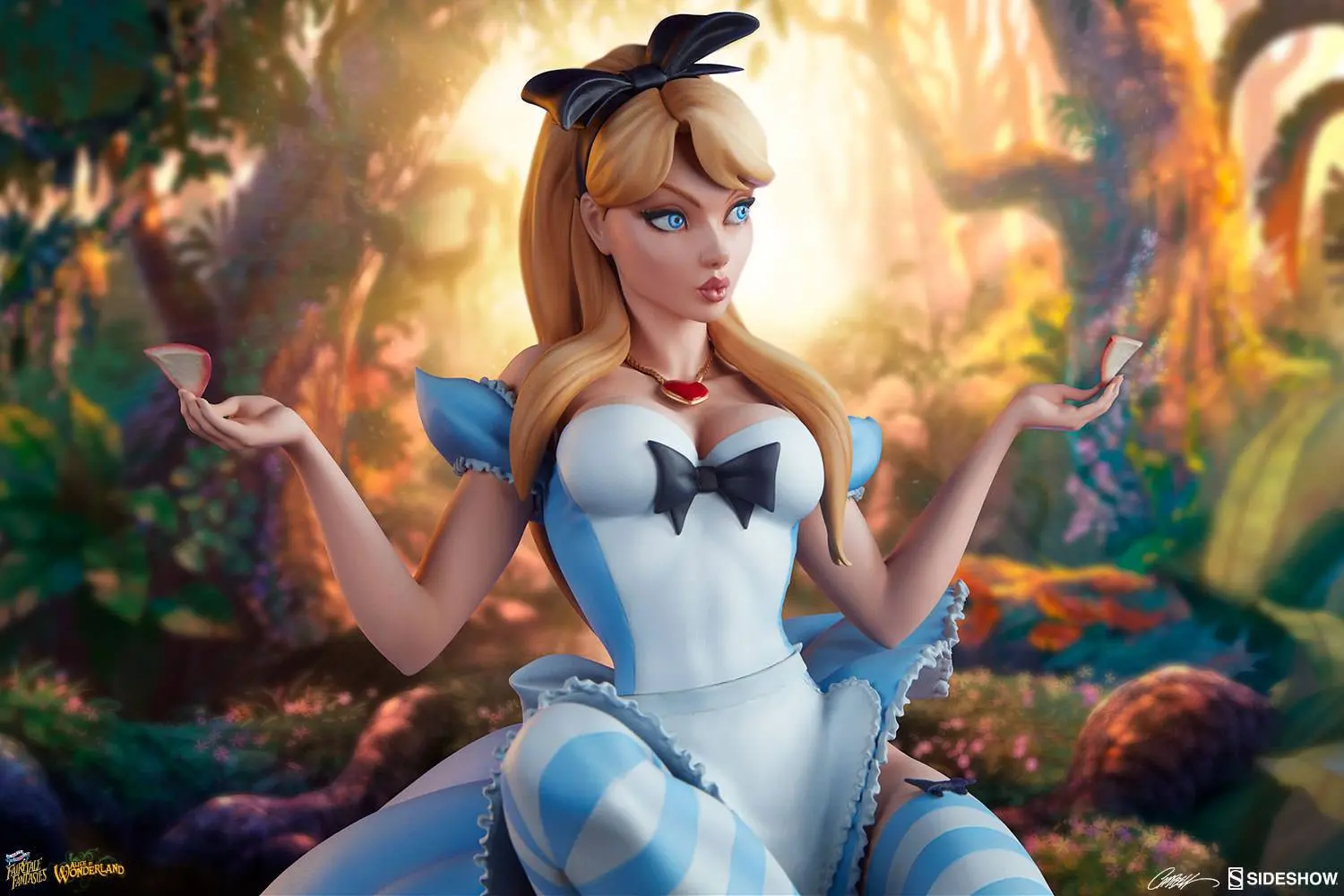Fairytale Fantasies Collection Alice Csodaországban szobor figura 34 cm termékfotó