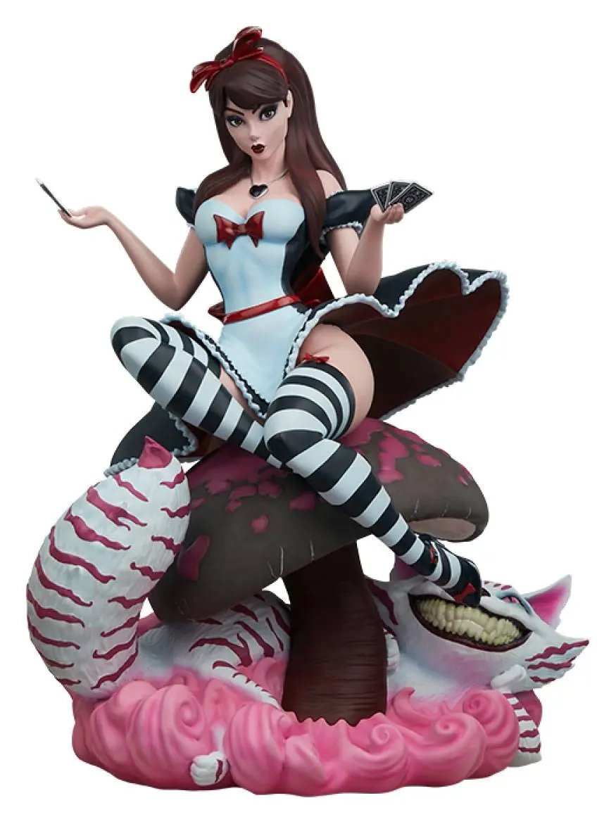 Fairytale Fantasies Collection Alice in Wonderland Game of Hearts Edition szobor figura 34 cm termékfotó