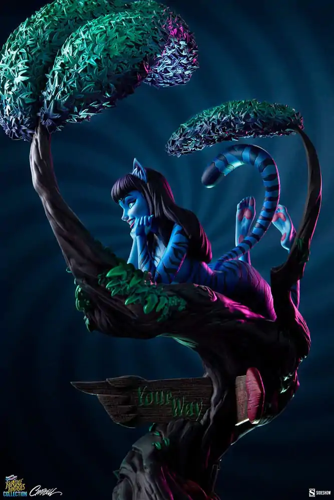 Fairytale Fantasies Collection Lady Cheshire Cat szobor figura 63 cm termékfotó