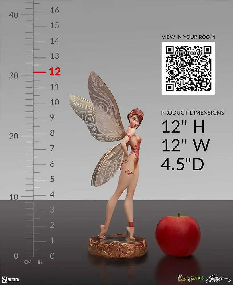 Fairytale Fantasies Collection Tinkerbell (Fall Variant) szobor figura 30 cm termékfotó
