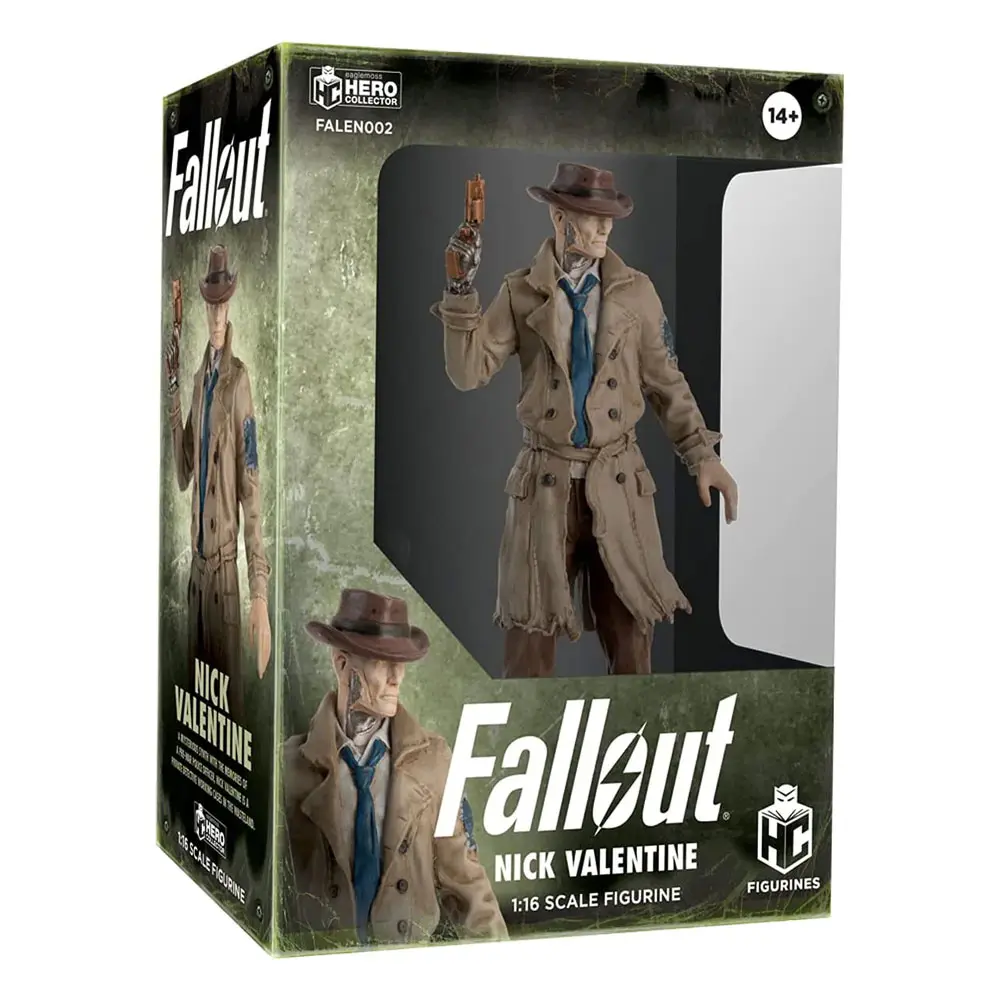 Fallout 1/16 Nick Valentine szobor figura 12 cm termékfotó