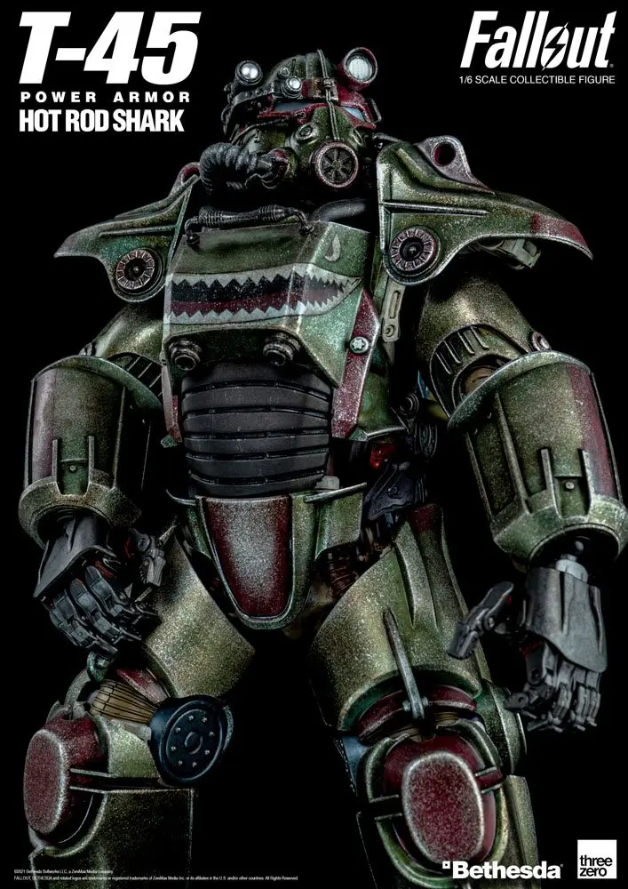 Fallout 1/6 T-45 Hot Rod Shark Armor Pack termékfotó