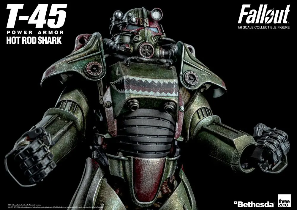 Fallout 1/6 T-45 Hot Rod Shark Armor Pack termékfotó