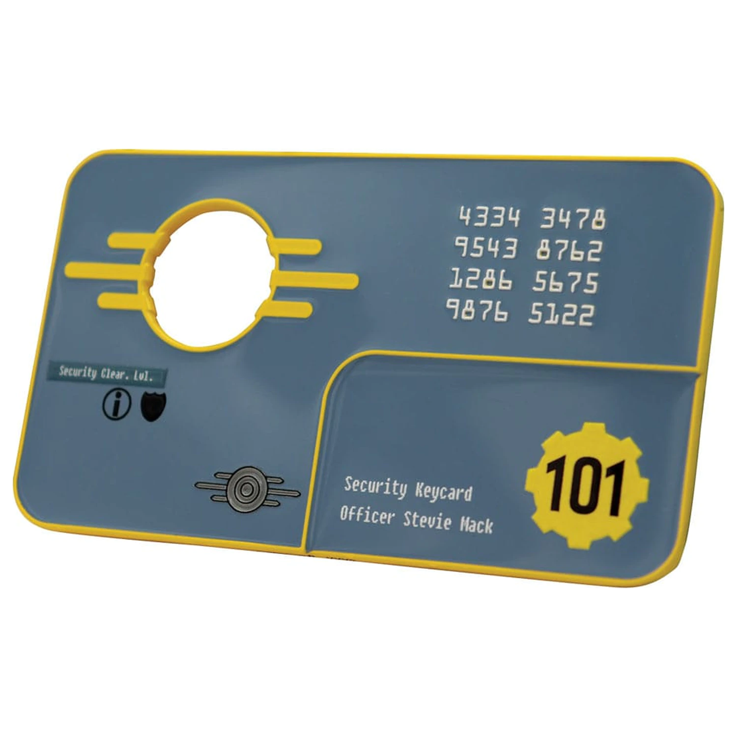 Fallout 3 replika Vault 101 Security Keycard Limitált kiadás termékfotó