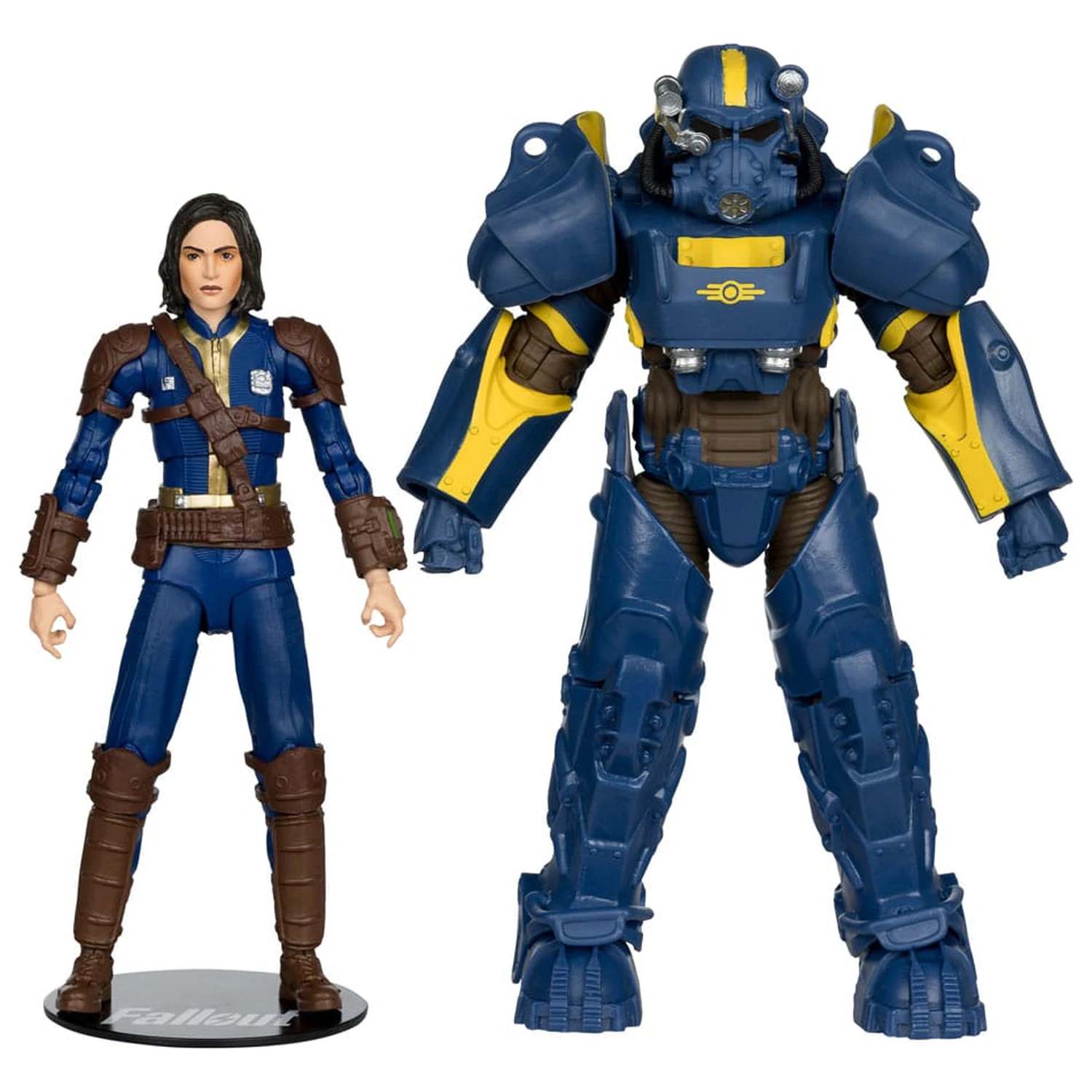 Fallout 4 2 db-os figura csomag T-60 Vault Tec & Sole Survivor 18 cm termékfotó