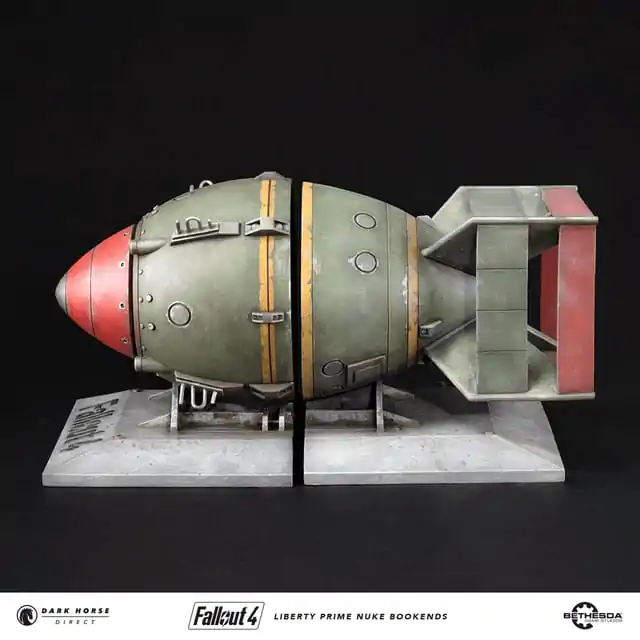 Fallout 4 PVC Liberty Prime Nuke Bomb könyvtámasz 17 cm termékfotó
