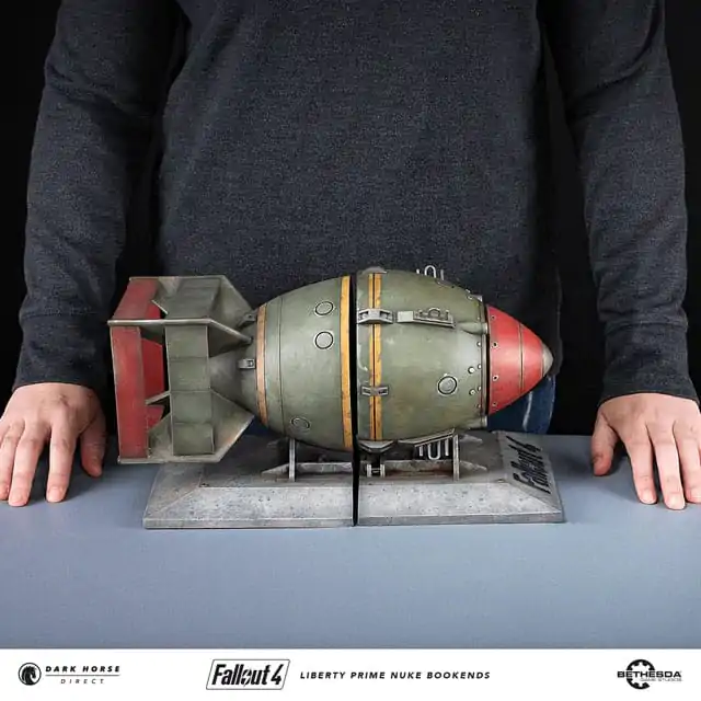 Fallout 4 PVC Liberty Prime Nuke Bomb könyvtámasz 17 cm termékfotó