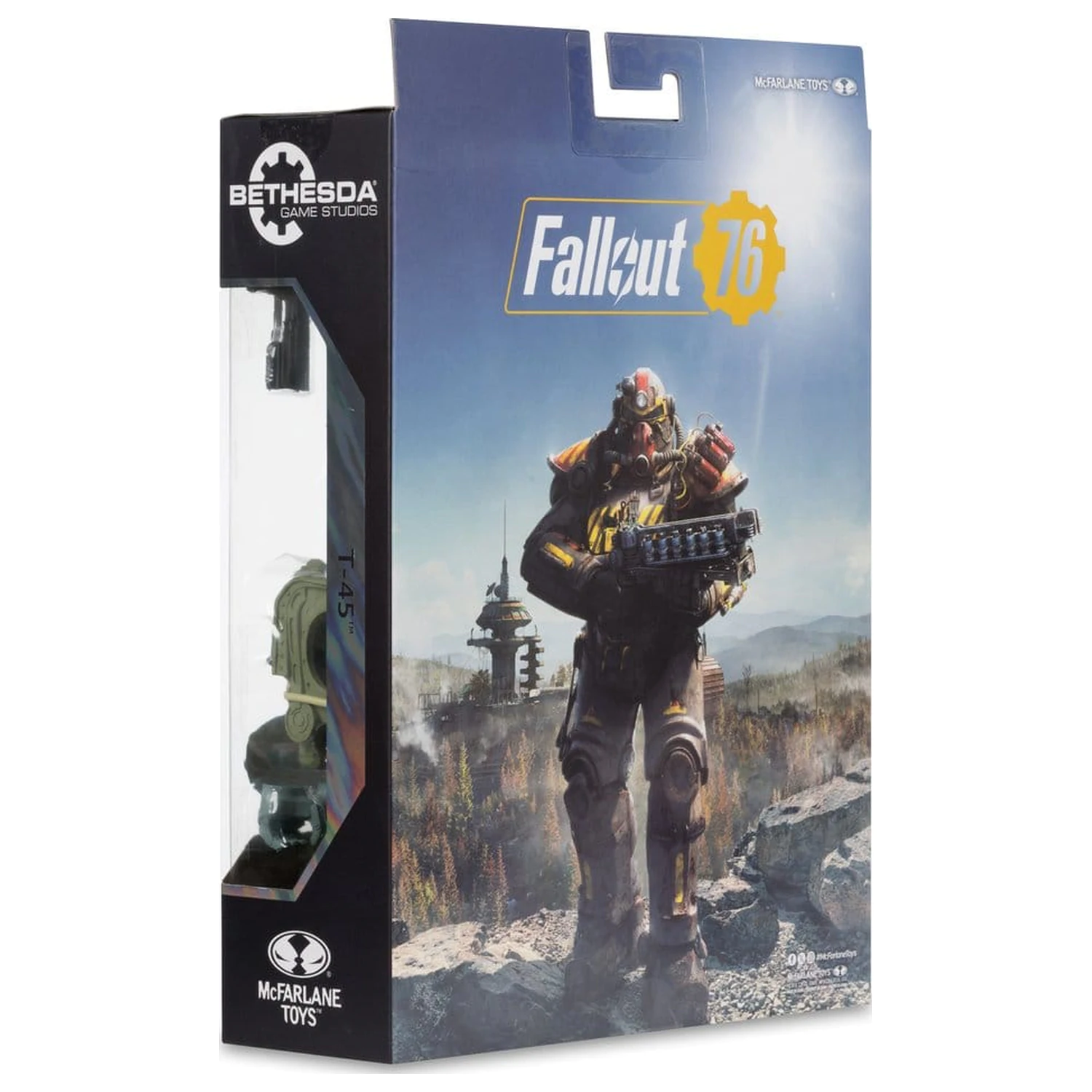 Fallout 76 Gaming Edition akciófigura T-45 Military Armor (Red Platinum Edition) 20 cm termékfotó