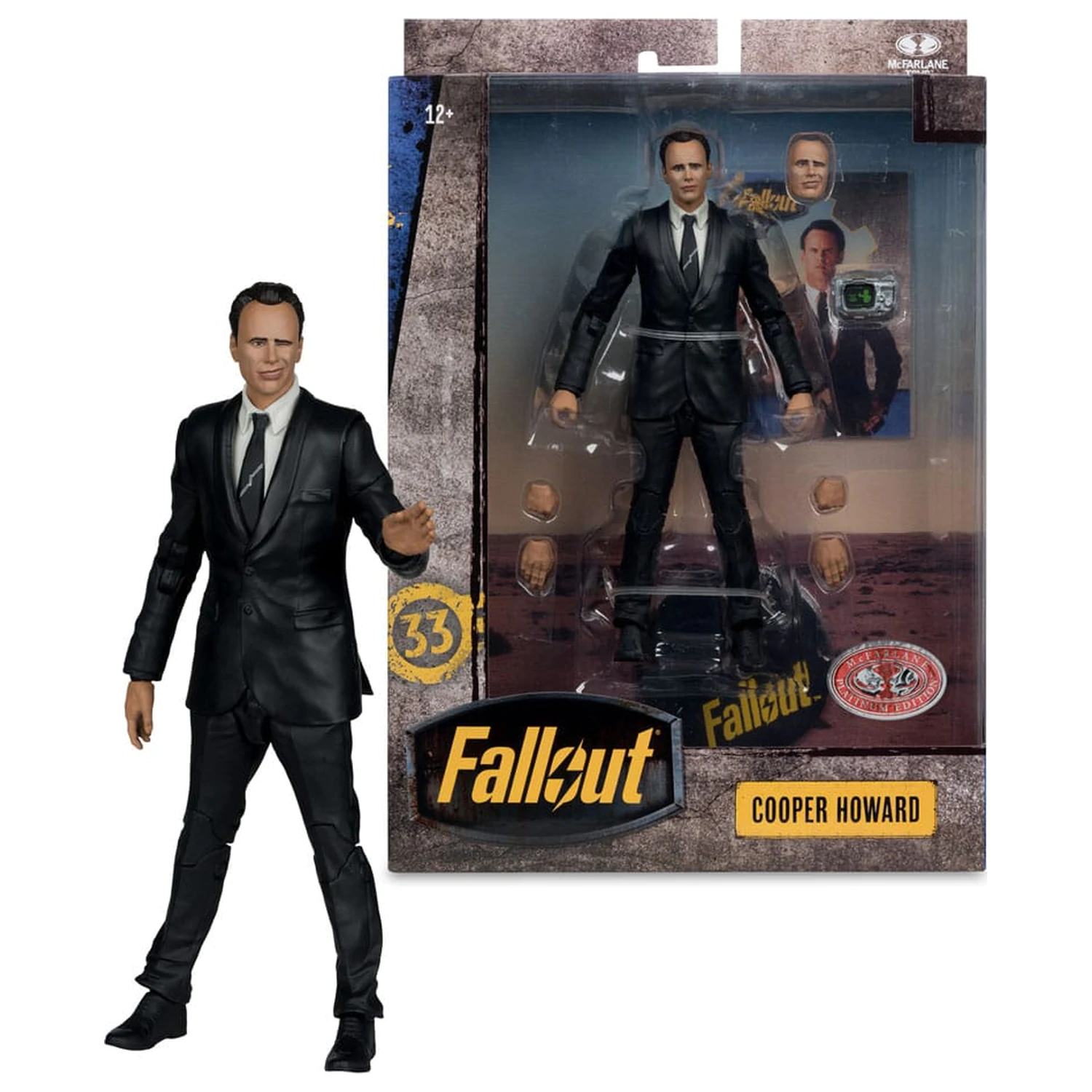 Fallout akciófigura Cooper Howard (Red Platinum Edition) 17 cm termékfotó