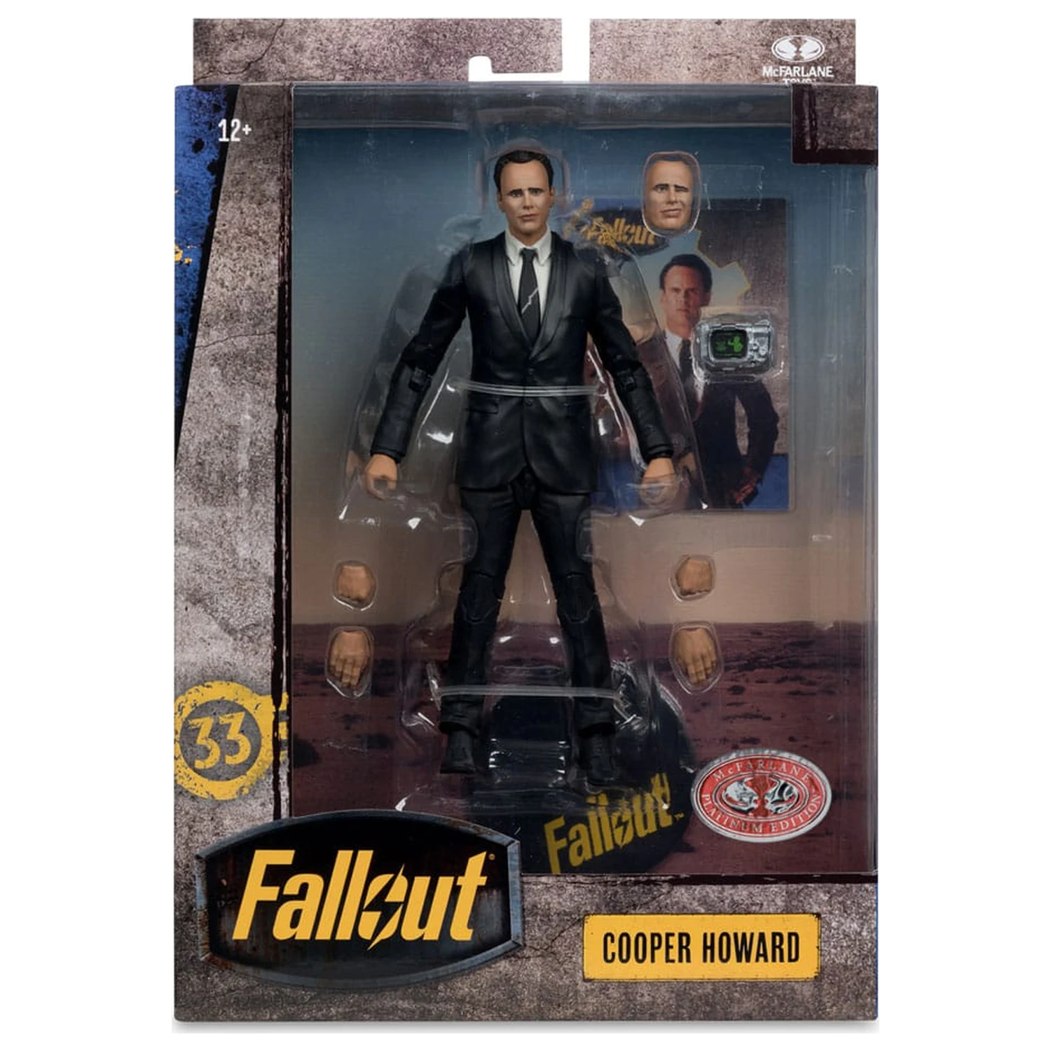Fallout akciófigura Cooper Howard (Red Platinum Edition) 17 cm termékfotó