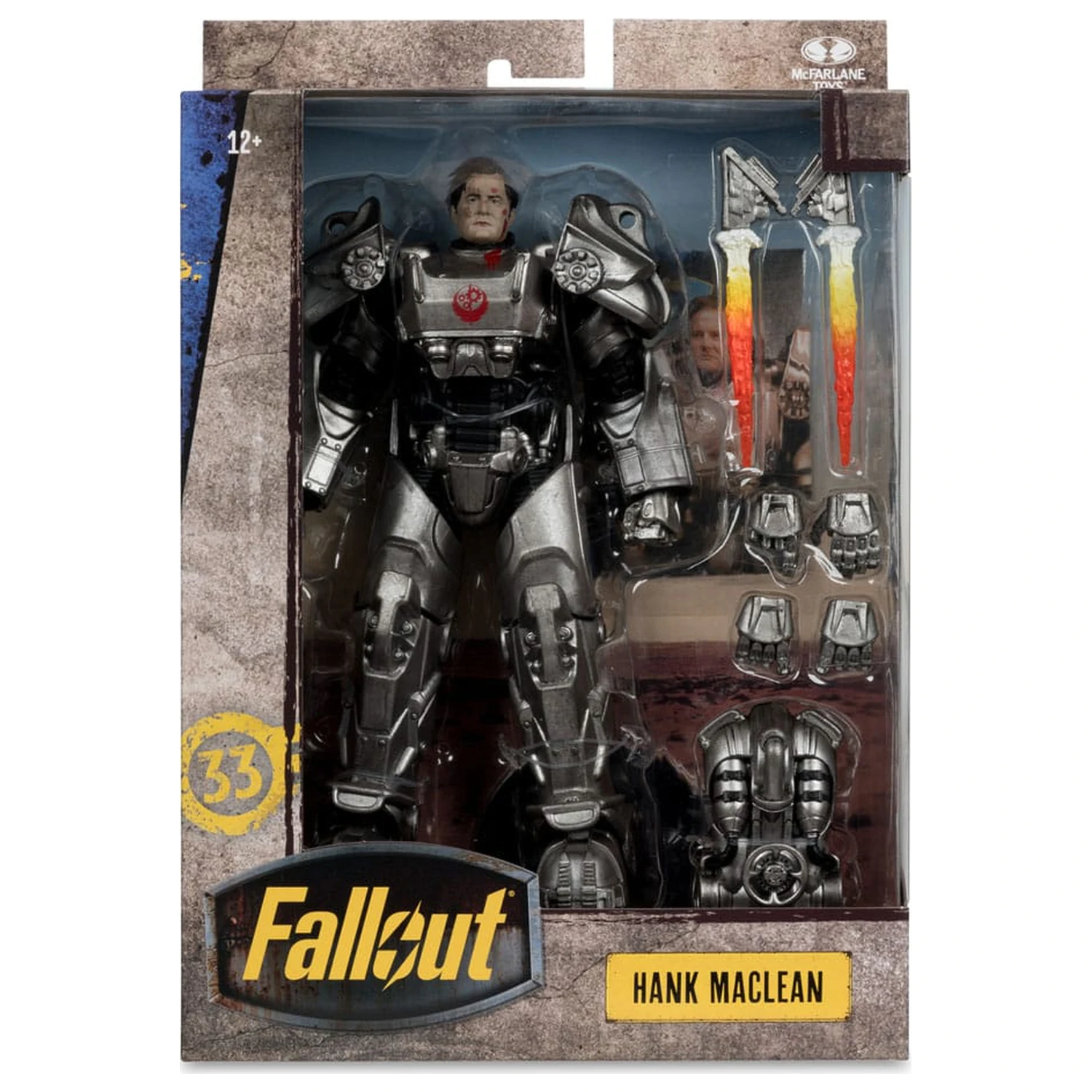 Fallout akciófigura Hank MacLean 19 cm termékfotó