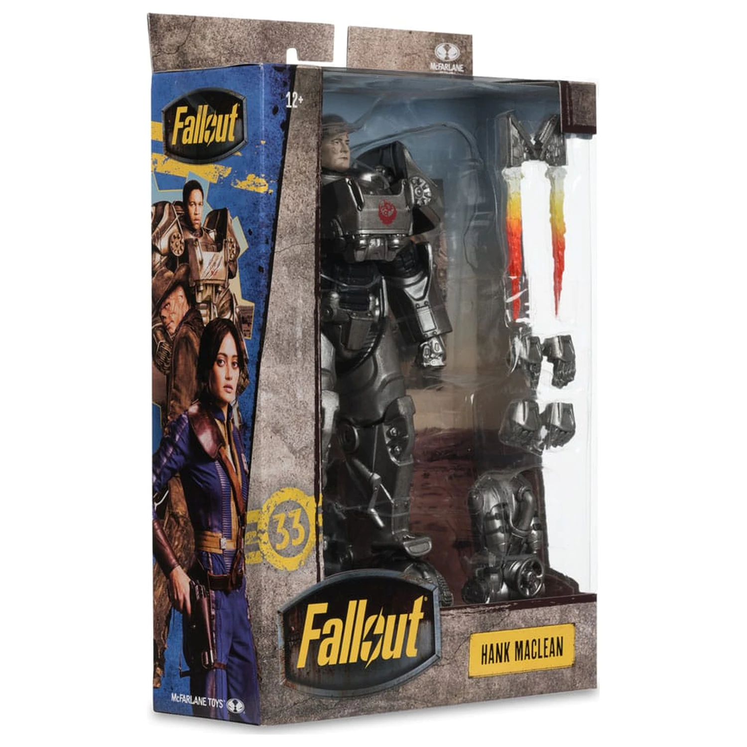 Fallout akciófigura Hank MacLean 19 cm termékfotó