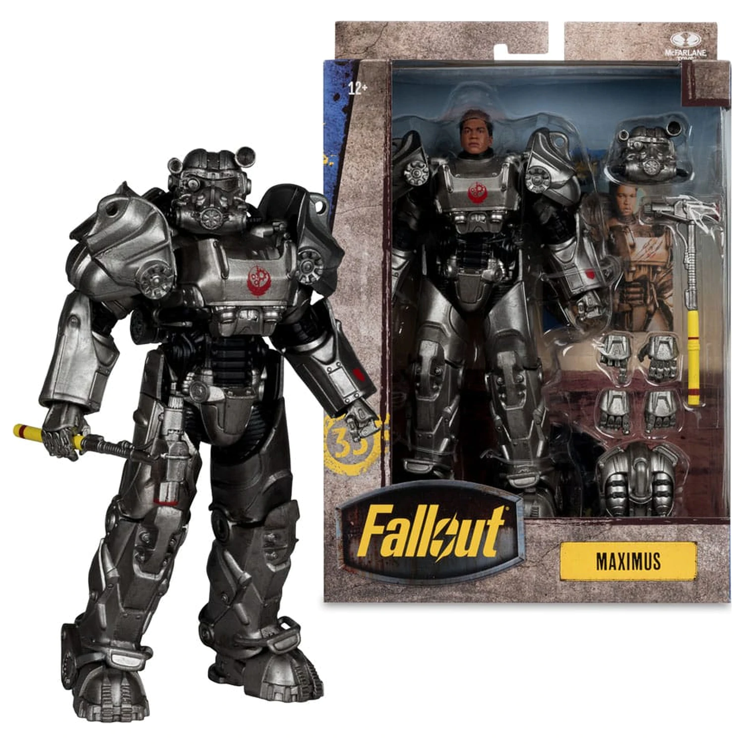 Fallout akciófigura Maximus 19 cm termékfotó